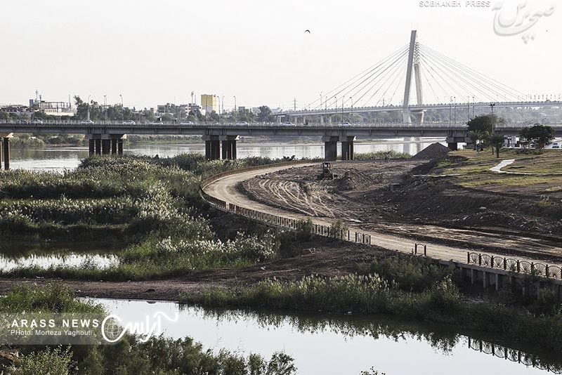 گزارش تصویری 2 / روایتی از زوال رودخانه کارون