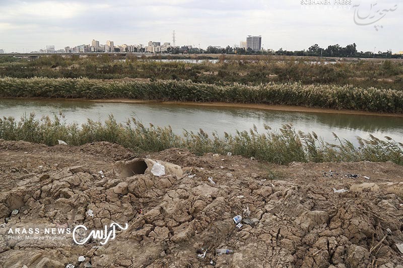 گزارش تصویری 2 / روایتی از زوال رودخانه کارون