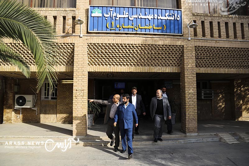 گزارش تصویری/ بازدید استاندار خوزستان از پژوهشکده دانشکده علوم آب دانشگاه شهید چمران اهواز