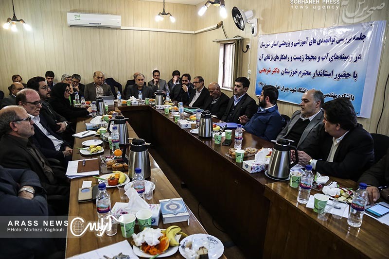 گزارش تصویری/ بازدید استاندار خوزستان از پژوهشکده دانشکده علوم آب دانشگاه شهید چمران اهواز