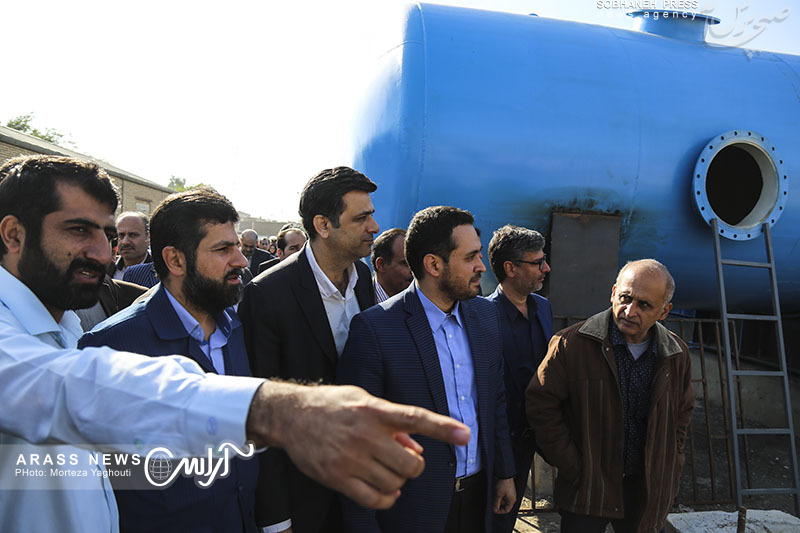 گزارش تصویری / بازدید استاندار خوزستان ، شهردار اهواز و مدیر عامل شرکت آبفا اهواز از پروژه های عمرانی و آبفا اهواز