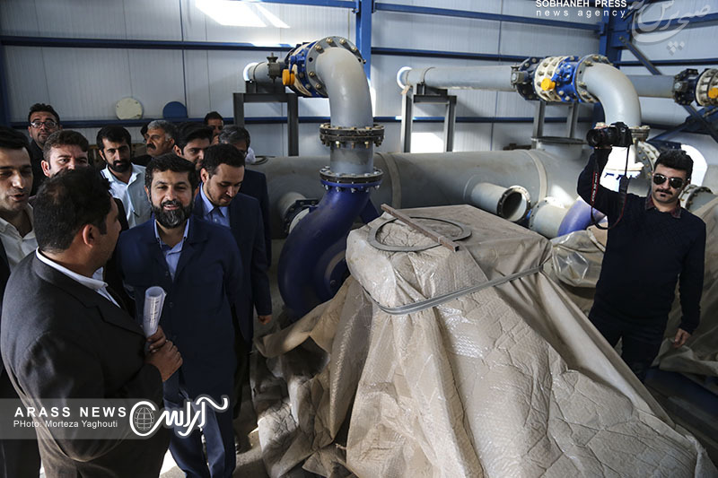 گزارش تصویری / بازدید استاندار خوزستان ، شهردار اهواز و مدیر عامل شرکت آبفا اهواز از پروژه های عمرانی و آبفا اهواز