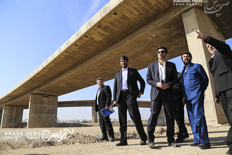 گزارش تصویری / بازدید استاندار خوزستان ، شهردار اهواز و مدیر عامل شرکت آبفا اهواز از پروژه های عمرانی و آبفا اهواز
