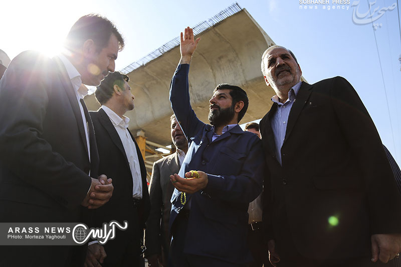 گزارش تصویری / بازدید استاندار خوزستان ، شهردار اهواز و مدیر عامل شرکت آبفا اهواز از پروژه های عمرانی و آبفا اهواز