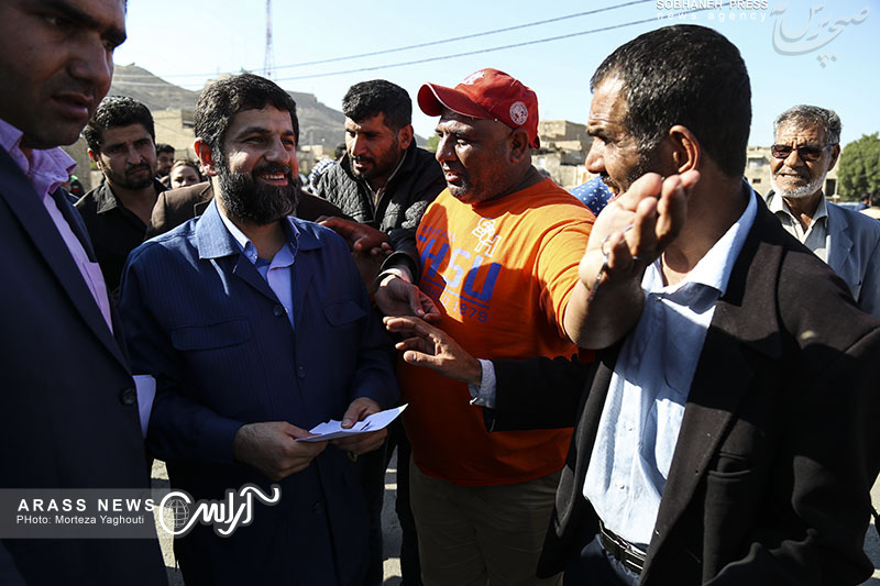 گزارش تصویری / بازدید استاندار خوزستان ، شهردار اهواز و مدیر عامل شرکت آبفا اهواز از پروژه های عمرانی و آبفا اهواز