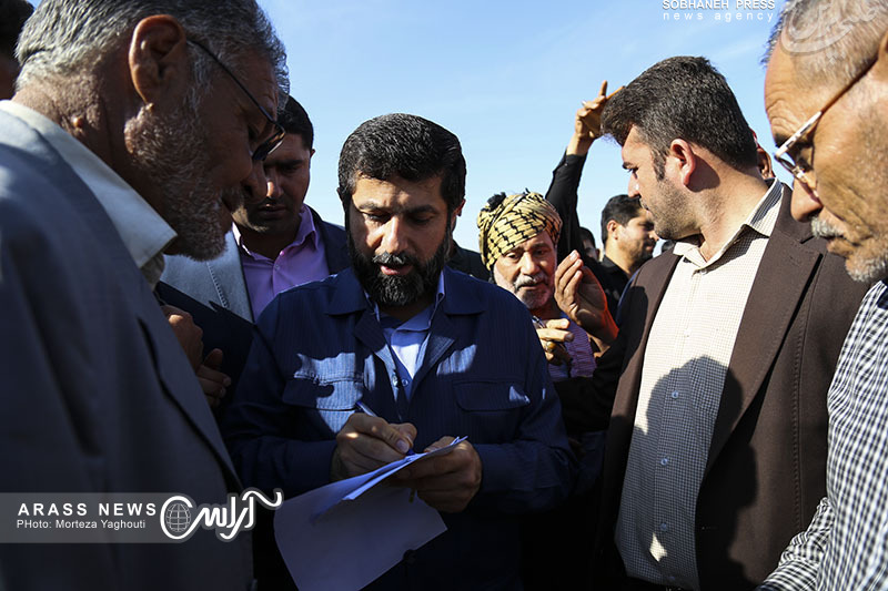گزارش تصویری / بازدید استاندار خوزستان ، شهردار اهواز و مدیر عامل شرکت آبفا اهواز از پروژه های عمرانی و آبفا اهواز