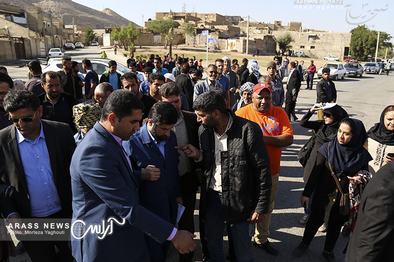 گزارش تصویری / بازدید استاندار خوزستان ، شهردار اهواز و مدیر عامل شرکت آبفا اهواز از پروژه های عمرانی و آبفا اهواز