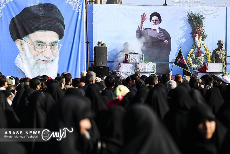 گزارش تصویری / ورود ‌پیکر ۲۸ شهید دفاع مقدس از شلمچه