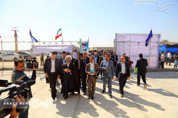 افتتاح وکلنگ زنی ١۲ باب مدرسه خیری توسط شرکت بهره برداری نفت وگاز مارون