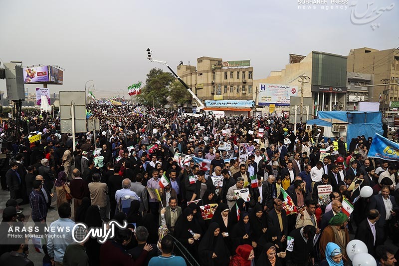 گزارش تصویری / راهپیمایی یوم الله ۲۲ بهمن
