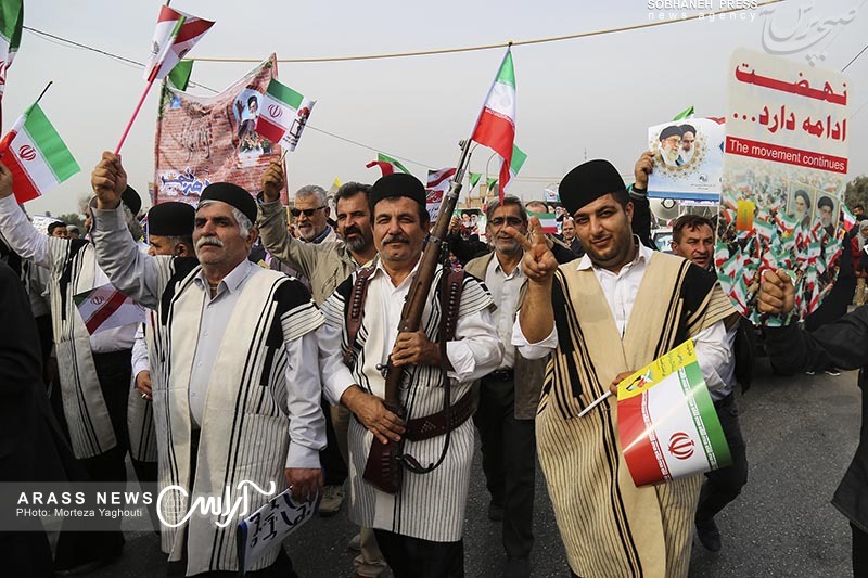 گزارش تصویری / راهپیمایی یوم الله ۲۲ بهمن