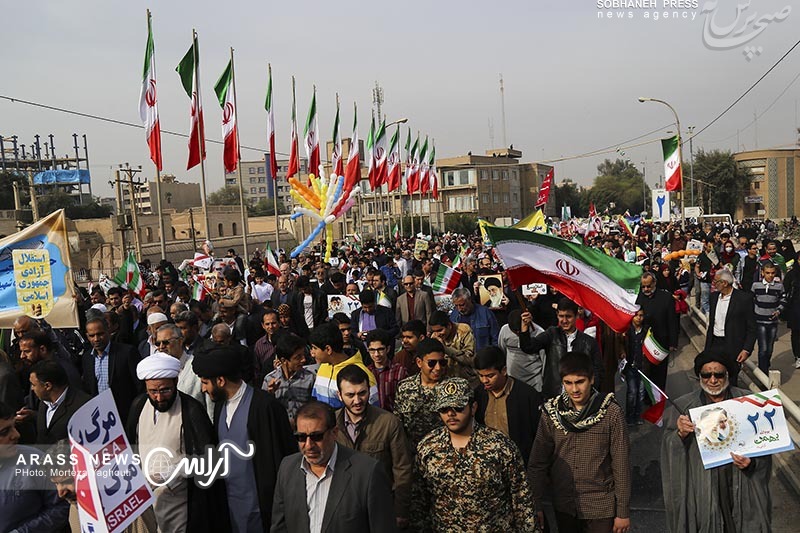 گزارش تصویری / راهپیمایی یوم الله ۲۲ بهمن