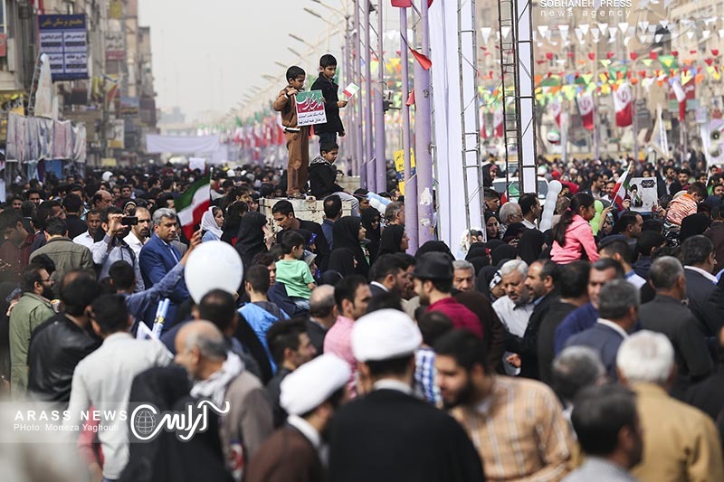 گزارش تصویری / راهپیمایی یوم الله ۲۲ بهمن