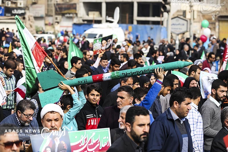 گزارش تصویری / راهپیمایی یوم الله ۲۲ بهمن