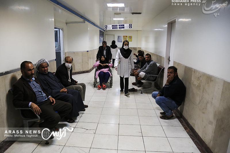 گزارش تصویری / بازدید حجت الاسلام والمسلمین سید محمد جواد جزایری ، مدیر دفتر مجمع جهانی اهل بیت در خوزستان از بیمارستان امام خمینی اهواز