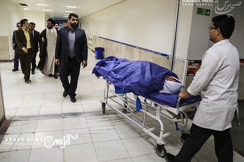 گزارش تصویری / بازدید حجت الاسلام والمسلمین سید محمد جواد جزایری ، مدیر دفتر مجمع جهانی اهل بیت در خوزستان از بیمارستان امام خمینی اهواز