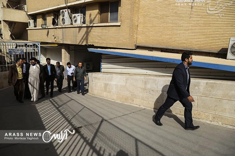 گزارش تصویری / بازدید حجت الاسلام والمسلمین سید محمد جواد جزایری ، مدیر دفتر مجمع جهانی اهل بیت در خوزستان از بیمارستان امام خمینی اهواز