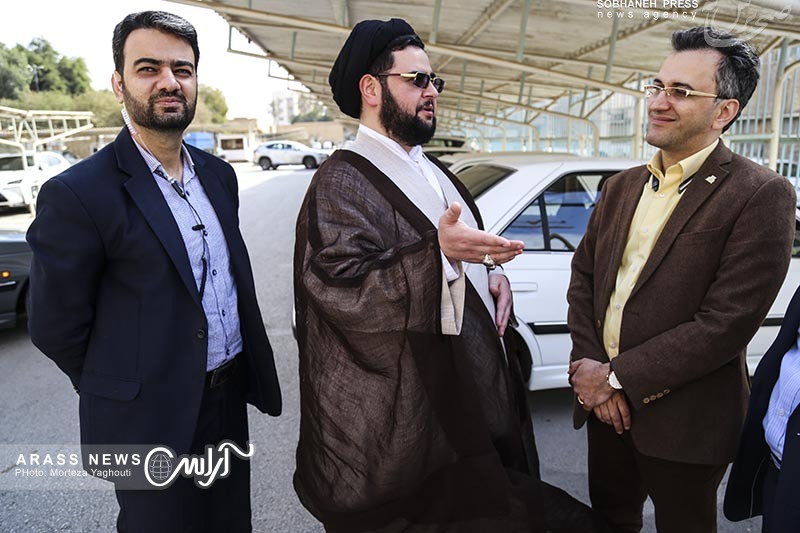 گزارش تصویری / بازدید حجت الاسلام والمسلمین سید محمد جواد جزایری ، مدیر دفتر مجمع جهانی اهل بیت در خوزستان از بیمارستان امام خمینی اهواز