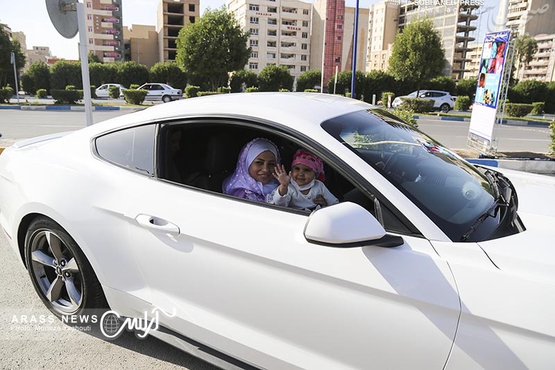 گزارش تصویری / آرزوی مریم سه ساله ، یک عالمه بادکنک