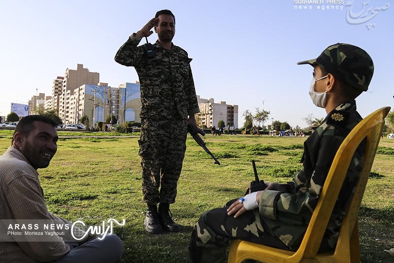 گزارش تصویری /  آرزوی نابود کردن داعش به دست پنچ کودک مبتلا به سرطان