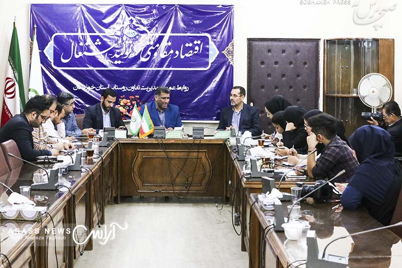 گزارش تصویری / نشست خبری مدیر کل تعاون روستایی استان خوزستان با اصحاب رسانه