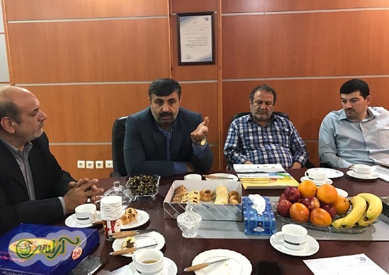 گزارش تصویری بازدید مدیرکل مدیریت بحران استانداری خوزستان  از اداره کل هواشناسی استان خوزستان