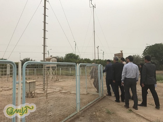 گزارش تصویری بازدید مدیرکل مدیریت بحران استانداری خوزستان  از اداره کل هواشناسی استان خوزستان