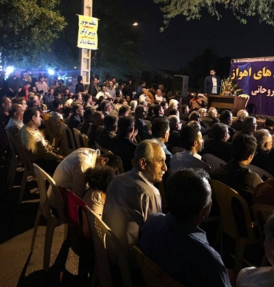 بختیاری ها سرود با شکوه حمایت از روحانی را جانانه سرودند