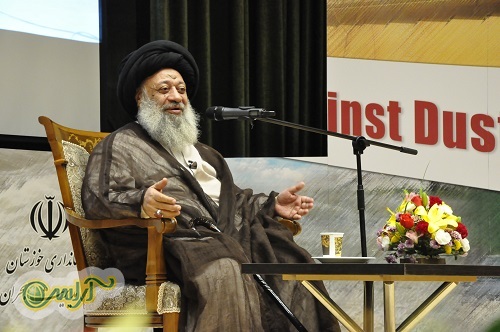 آیت الله موسوی جزایری: تلاش های فراوان مسئولان استانی و کشوی برای حل معضل ریزگردها تا به امروز ما را رو سفید کرده است