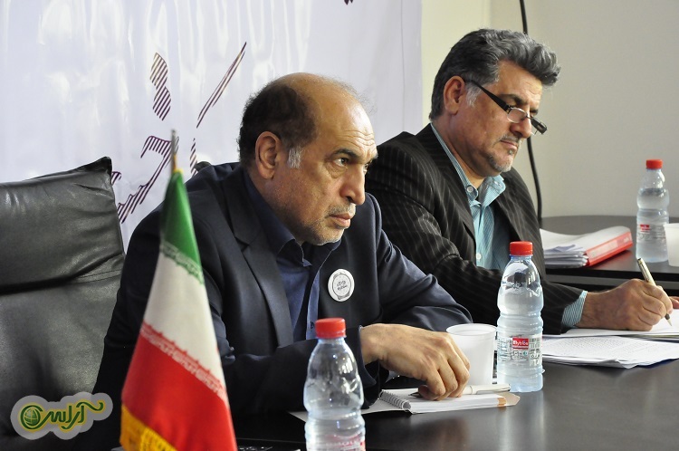 گزارش تصویری/ نشست خبری دکترحمید کهرام رییس ستاد انتخاباتی دکتر روحانی در خوزستان