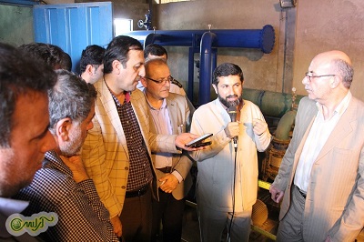 با پیگیری مستمر استاندار خوزستان، طرح اتصال تاسیسات آبرسانی گروه ملی به شبکه آب شرق اهواز افتتاح شد