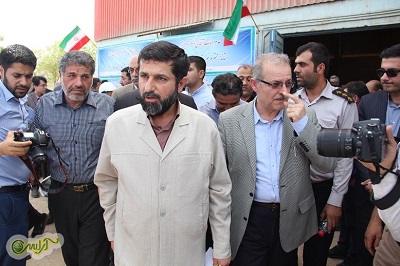 فردوس کریمی: با افتتاح طرح اتصال تاسیسات آبرسانی گروه ملی به شبکه آب شرق اهواز گام بلندی جهت رفع کمبود آب شهر برداشته شد