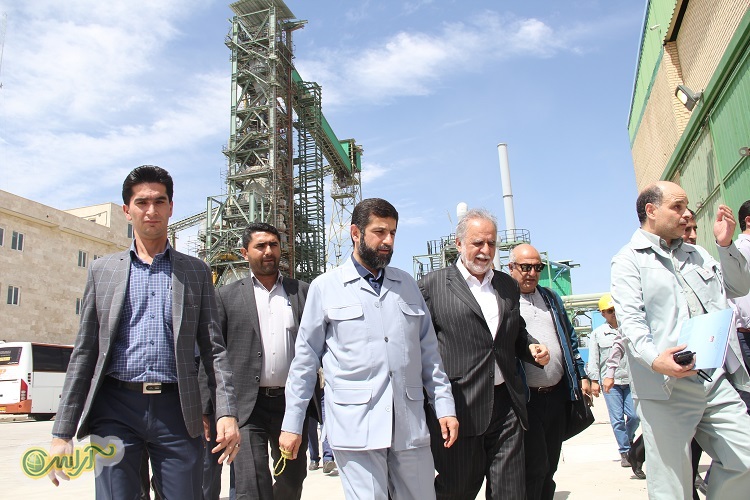 گزارش تصویری/ بازدید از روند اجرایی فولادشادگان با حضور استاندار خوزستان