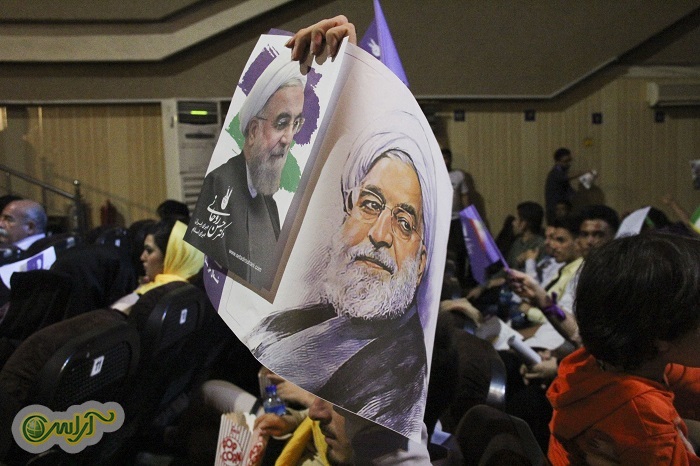 گردهمایی ستاد هنرمندان حامیان دکتر روحانی در اهواز