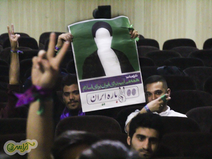 گردهمایی ستاد هنرمندان حامیان دکتر روحانی در اهواز