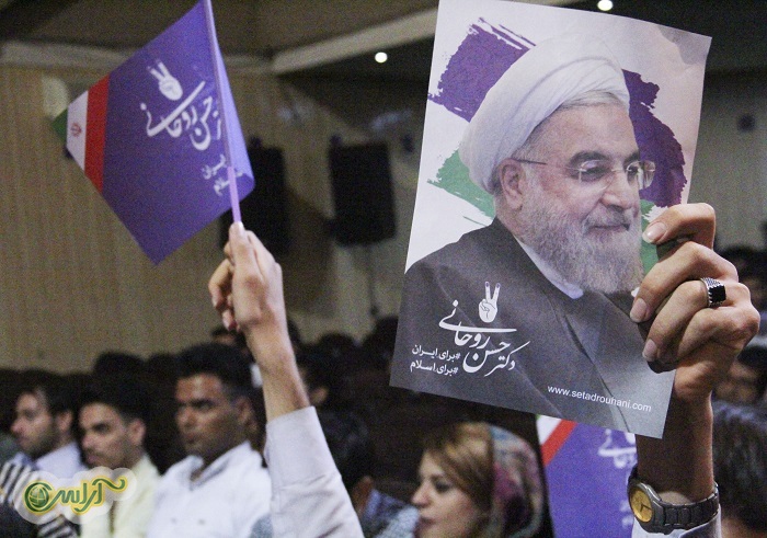 گردهمایی ستاد هنرمندان حامیان دکتر روحانی در اهواز