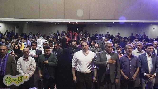 گزارش تصویری/ گردهمایی ستاد هنرمندان حامیان دکتر روحانی در اهواز