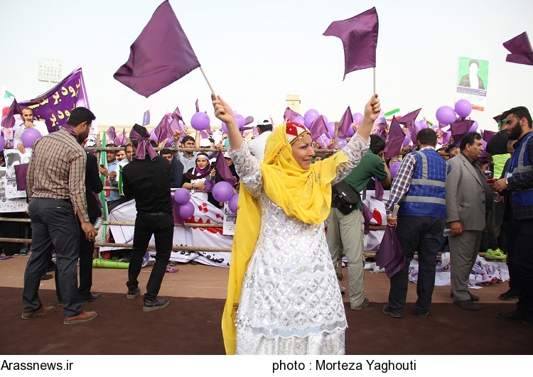 گزارش تصویری1/ سفر انتخاباتی دکتر حسن روحانی به اهواز