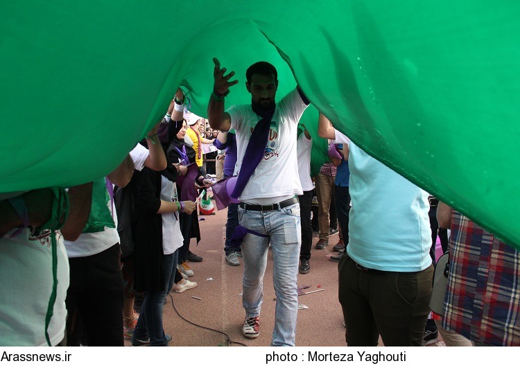 گزارش تصویری1/ سفر انتخاباتی دکتر حسن روحانی به اهواز