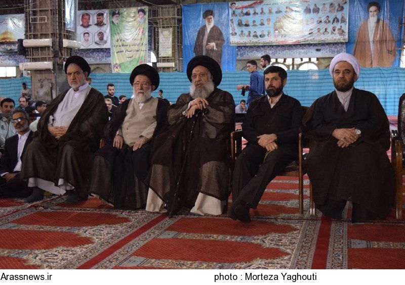 گزارش تصويري/ بزرگداشت بیست و هشتمین سالگرد عروج ملکوتی حضرت امام خميني(ره) مصلي مهدیه امام خمینی  اهواز