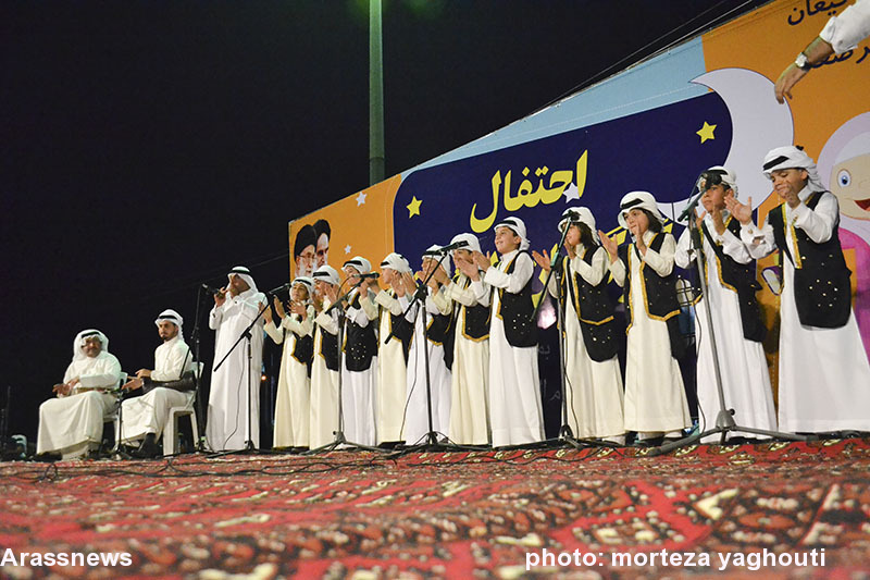 گزارش تصویری/ جشن گرگیعان اهواز با حضور گروه سرود گرگیعان و گروه اشبال میسان