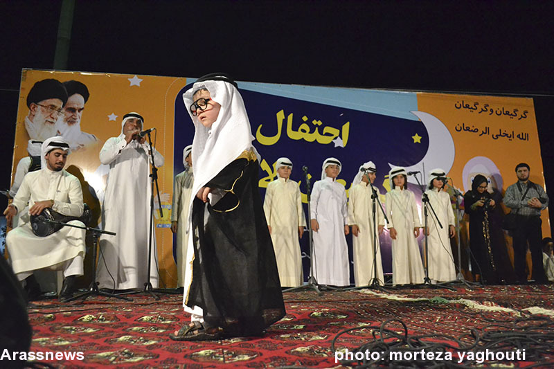 گزارش تصویری/ جشن گرگیعان اهواز با حضور گروه سرود گرگیعان و گروه اشبال میسان