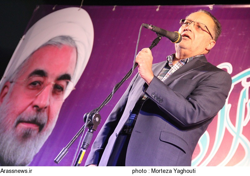 گزارش تصویری/ جشن بزرگ پیروزی دکتر روحانی رییس جمهور منتخب در اهواز