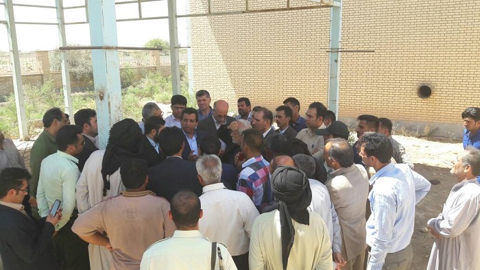 ضرب الاجل استاندار خوزستان به مسئولان آبفا و توزیع برق جهت حل مشکلات روستاهای مسیر الهایی