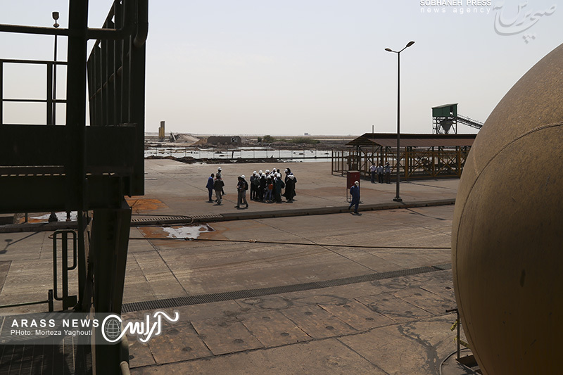 گزارش تصویری/ بازديد اصحاب رسانه از فولاد شادگان