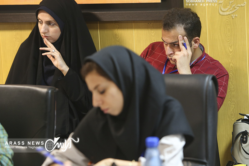 زارش تصويري/ كنفرانس خبري با موضوع توليد آهن اسفنجي در شركت فولاد شادگان