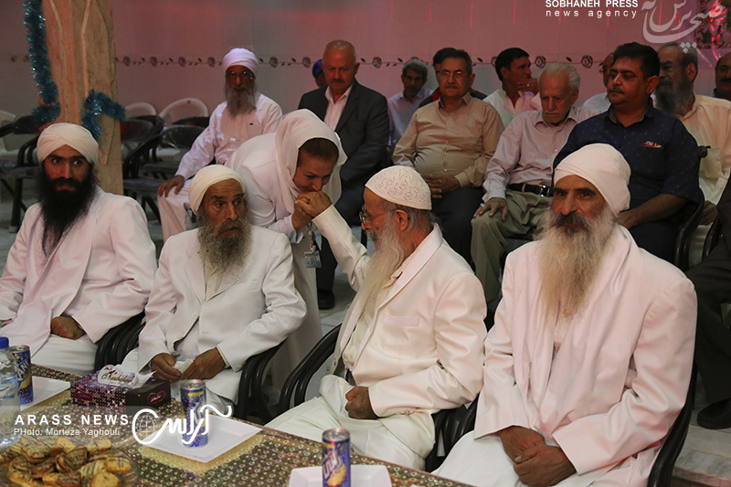گزارش تصویری/ مراسم غسل تعمید و آغز سال نو مندائیان در اهواز
