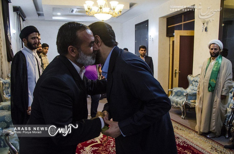 گزارش تصویری/ دیدار استاندار خوزستان با کاروان خادمین امام رضا(ع) در استانداری خوزستان