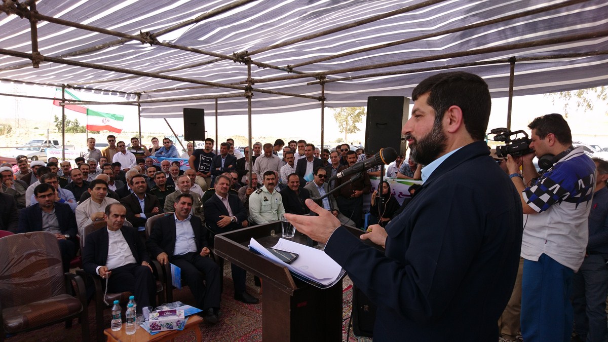 آغاز عملیات اجرایی احداث باند دوم بزرگراه هفتکل - باغملک با حضور استاندار خوزستان