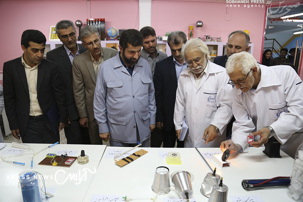 گزارش تصویری/ آئین آغاز عملیات اجرايي اولین رصدخانه ی خورشیدی دانش آموزی کشور و آزمایشگاه نانو تکنولوژی